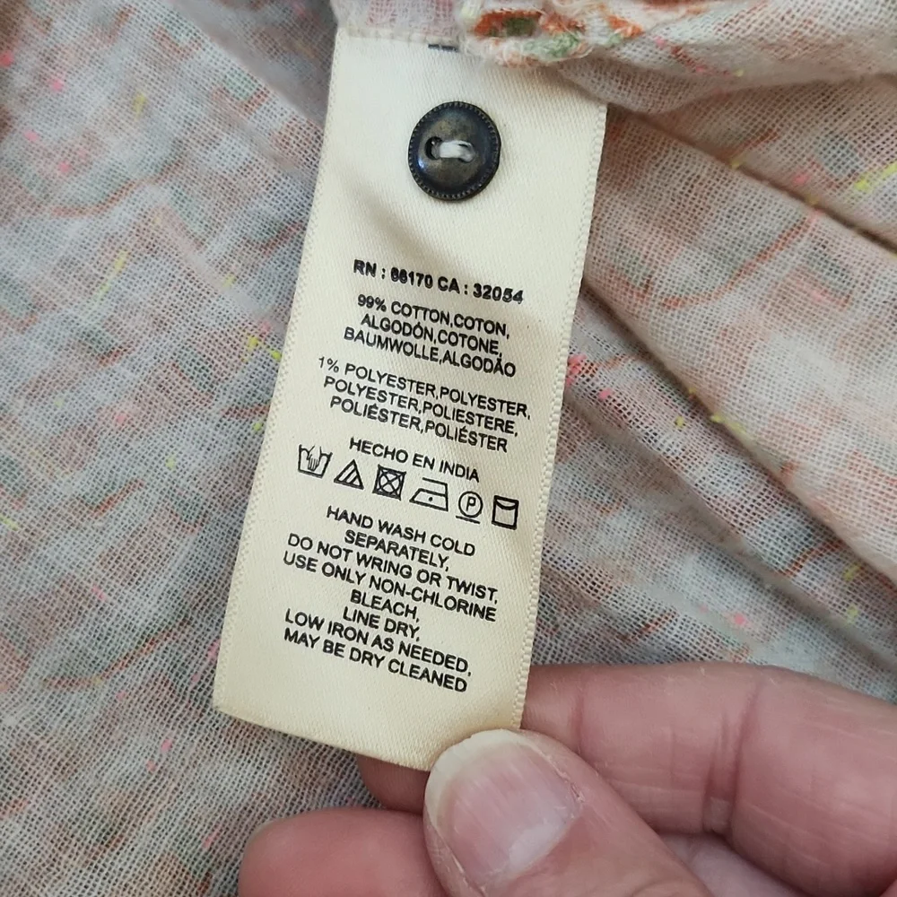 Maeve Lena Yarn Dyed Tunic Size Medium - Picture 13 of 15